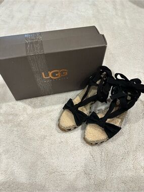 NWT ugg amelie wedge espadrilles sandals size 8